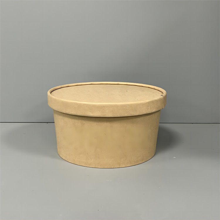 1000ml kraft bowl with lid